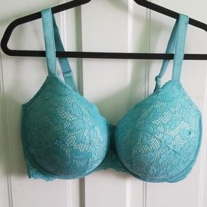 Aqua lace torrid bra 40 H